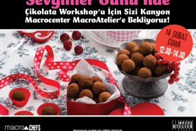Sevgililer Günü Çikolata Workshop’u