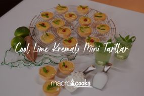 Cool Lime Kremalı Mini Tartlar 